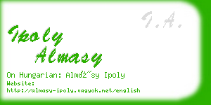 ipoly almasy business card